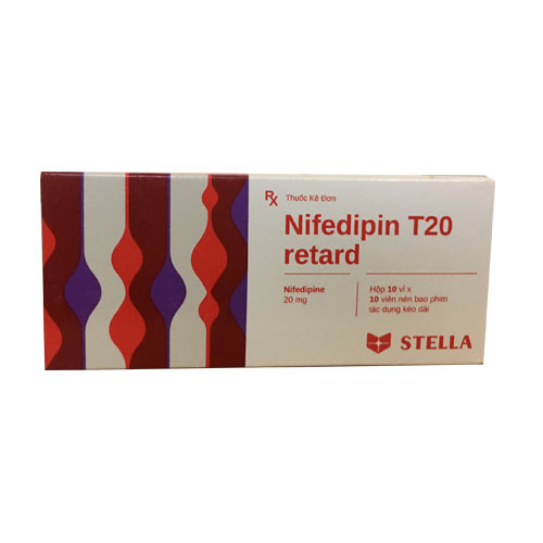 Nifedipin T20 Stada retard 20mg - Stada